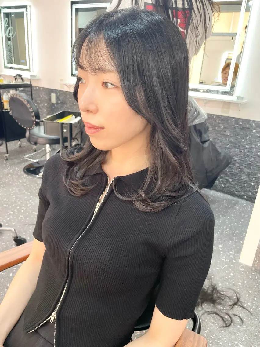 ロング カット ヘアカラー トリートメント 髪質改善✨ ULTOWA🌈のヘアスタイル