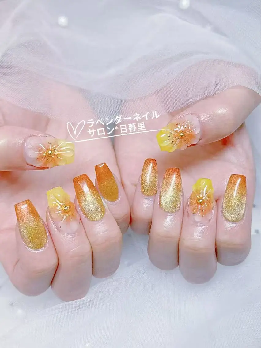 ネイル ラベンダー💖日暮里 ルル💖ネイルのネイルデザイン