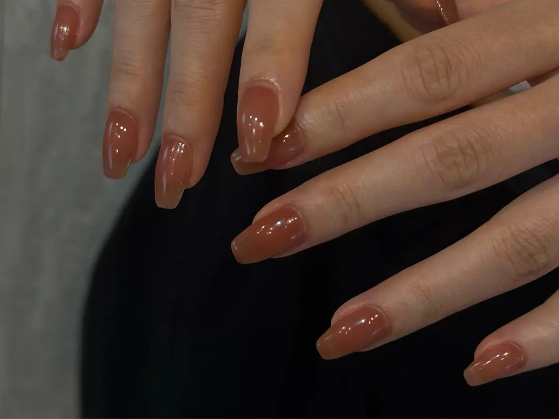 ネイル フレンチネイル マグネットネイル 持ち込み ニュアンスネイル ワンカラーネイル ハンドネイル LINEA.nail Kozueのネイルデザイン