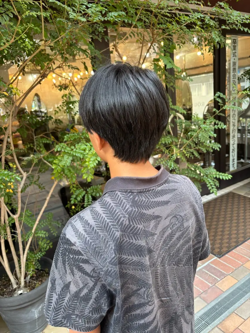 メンズ 盛本 健斗のヘアスタイル