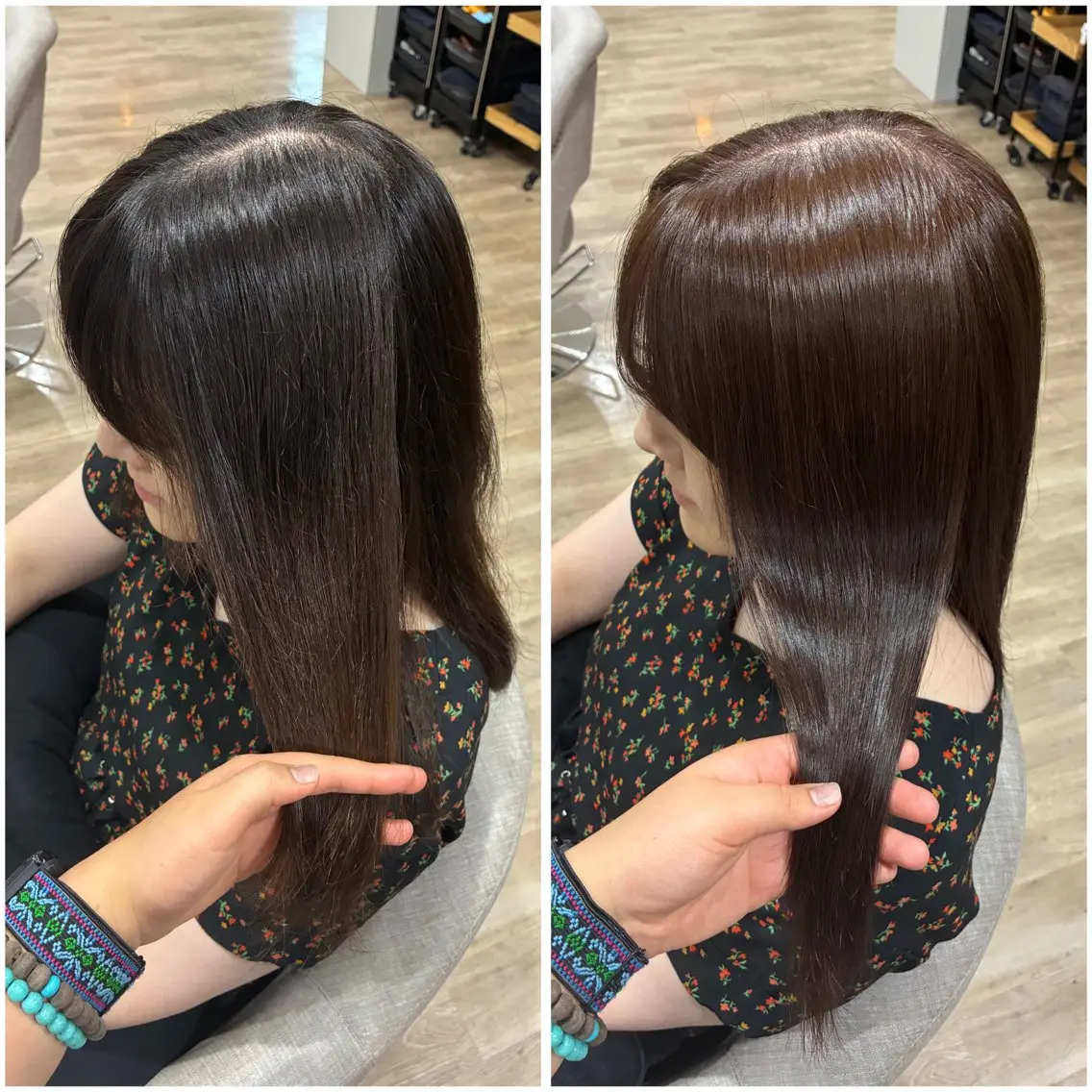 カラー ラベンダーカラー ヘアカラー トリートメント 🌺髪質改善カラー/ 齋藤ゆうなのヘアスタイル