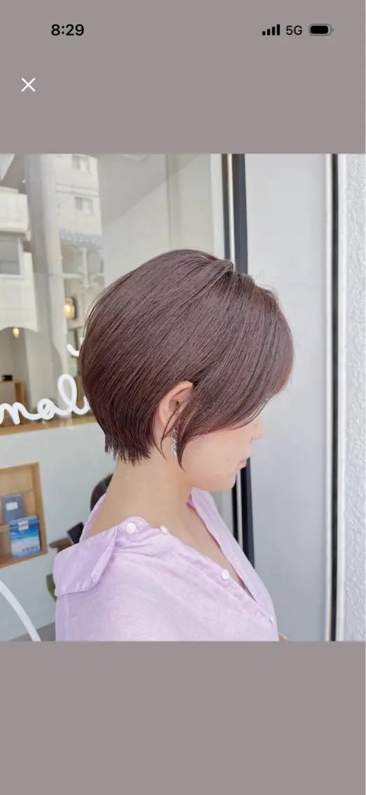 透明感カラーの写真