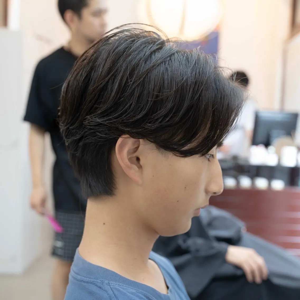【🔥曲がる縮毛矯正＋骨格補正カット🔥】の写真