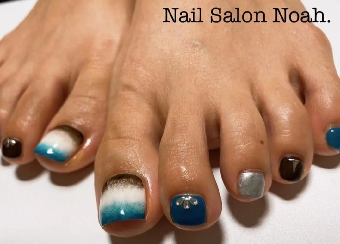 ネイル フットネイル Nail Salon Noah.のネイルデザイン