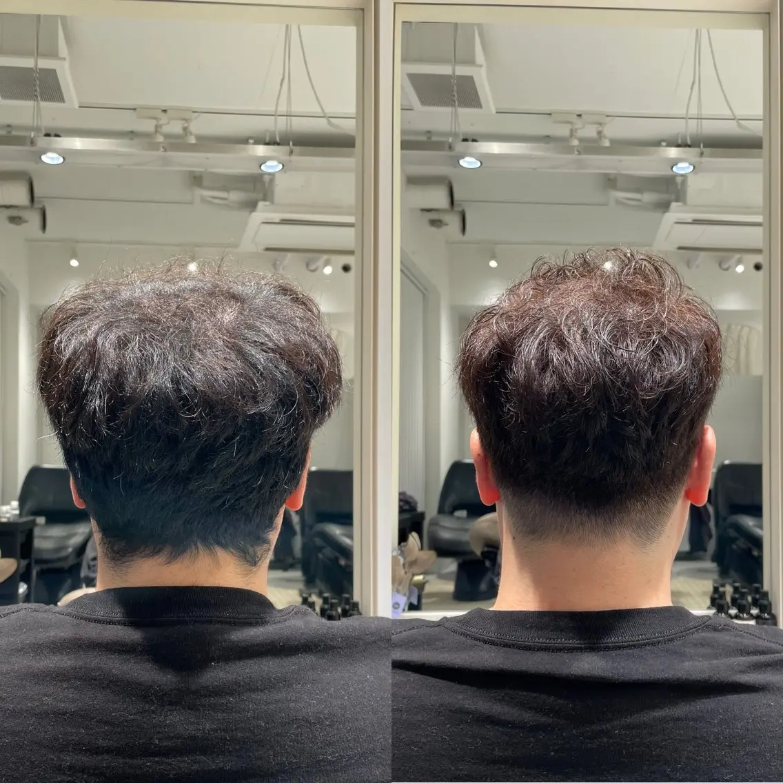 ショート カラー メンズ ブリ—チ🎨パ—マ 🌿表参道ちえ🌿のヘアスタイル