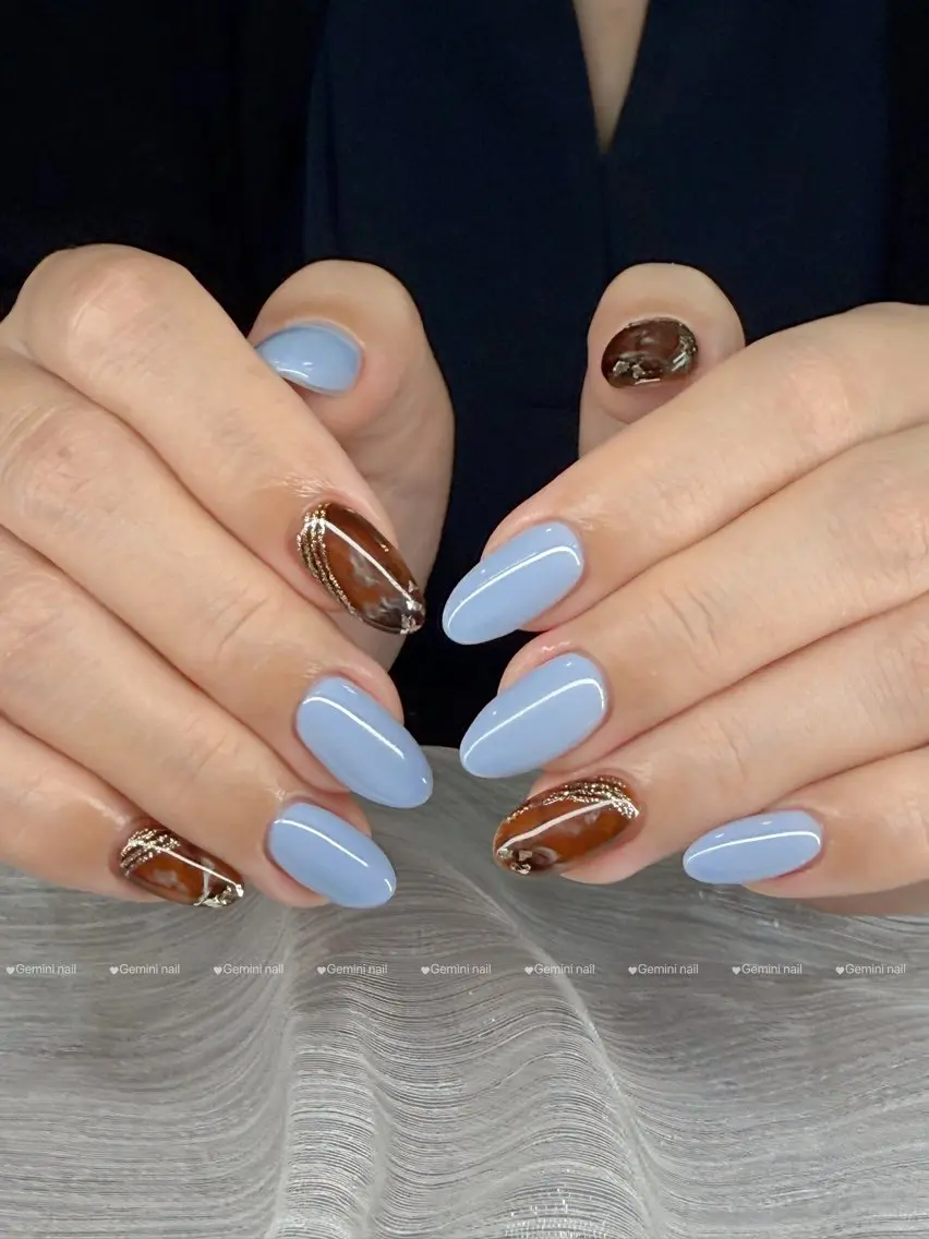ネイル ニュアンスネイル ワンカラーネイル Gemini nail.Yukiのネイルデザイン