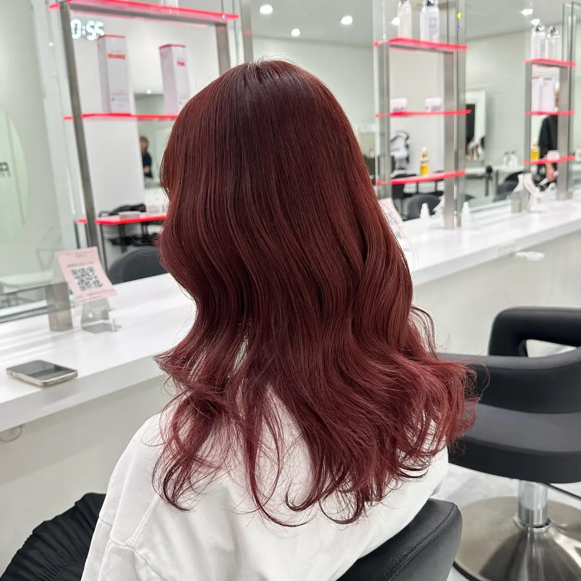 セミロング カラー ヘアアレンジ ブリーチなしトレンド SHUSAKUのヘアスタイル