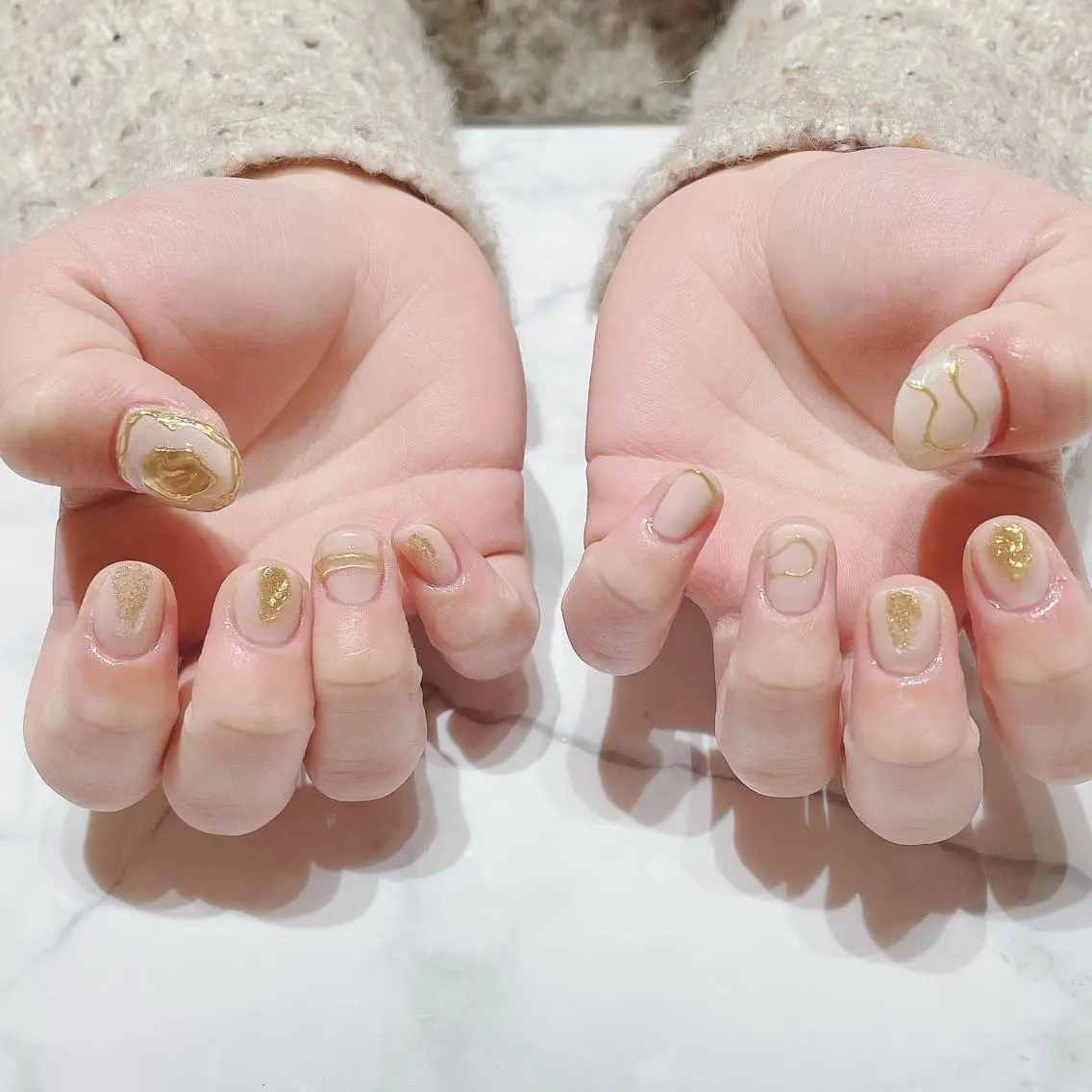 ネイル 持ち込み ネイルサロン Belleのネイルデザイン