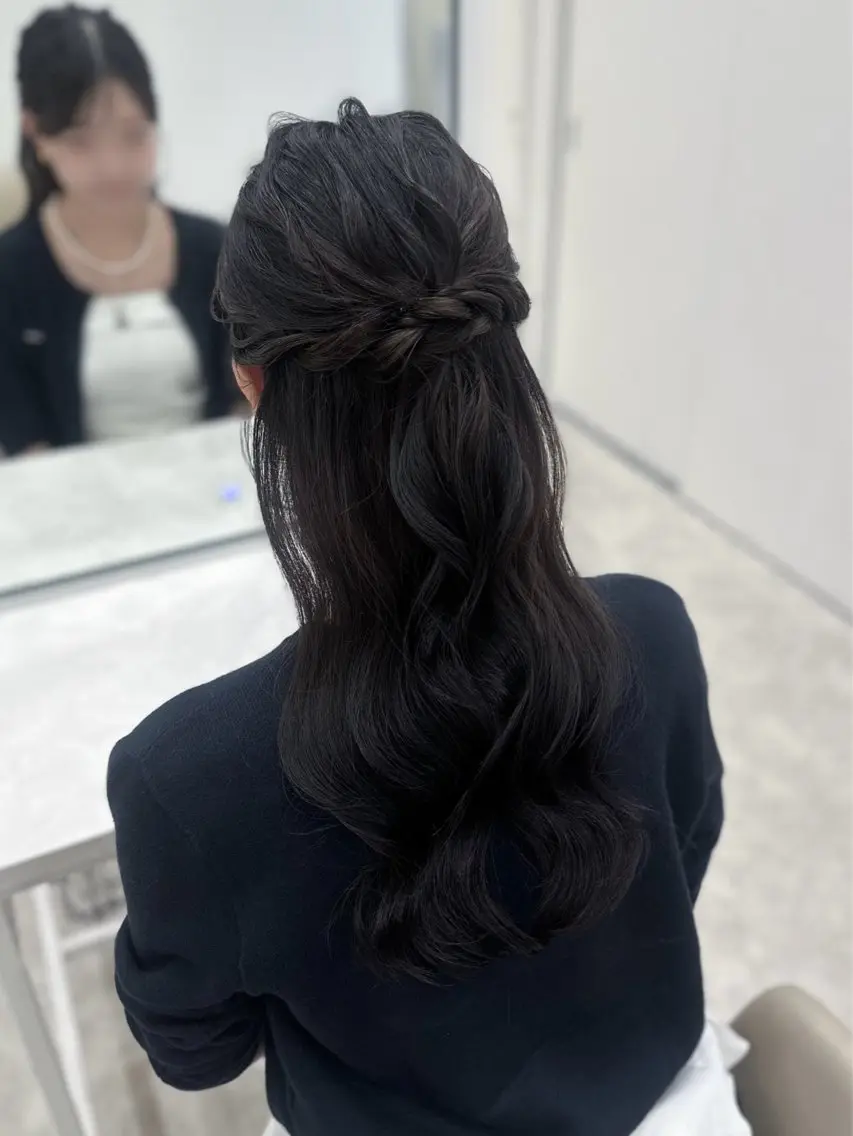 ヘアアレンジ ハーフアップ MITSUKI /Ditycaのヘアスタイル