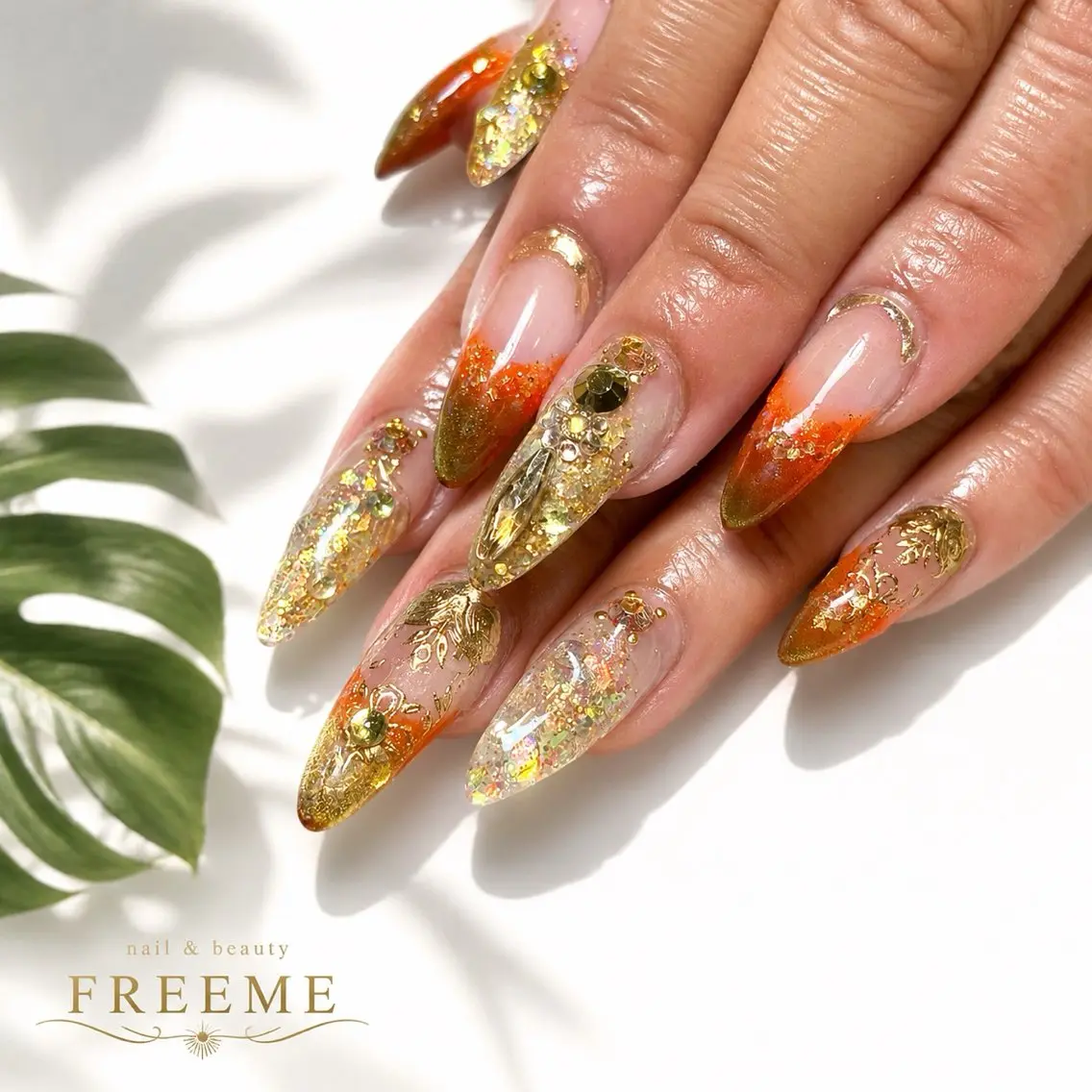 ネイル ハンドネイル 🌿FREEME 🗽アビ🌿のネイルデザイン