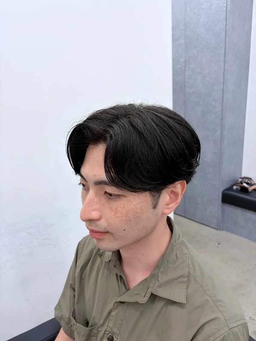 ショート パーマ メンズ メンズパーマ ニュアンスパーマ メンズ特化🔥河野 友哉🔥のヘアスタイル