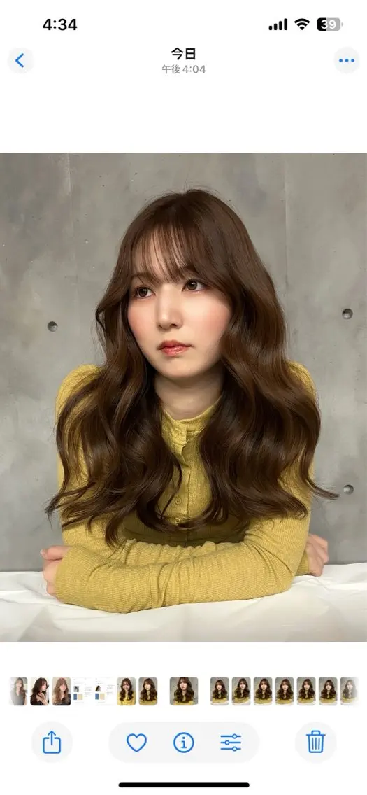 セミロング カラー カット ヘアカラー トリートメント Grow by NYNY 坂本 理輝のヘアスタイル