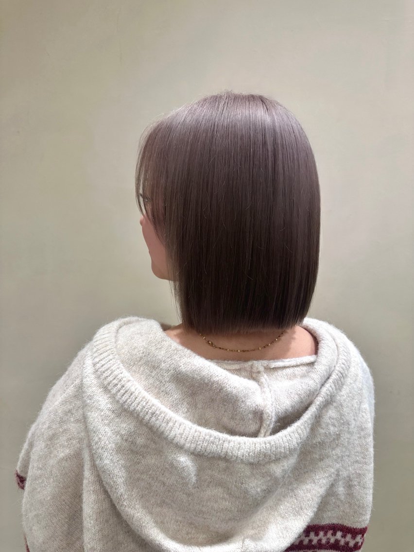 ミディアム ながい まさきのヘアスタイル