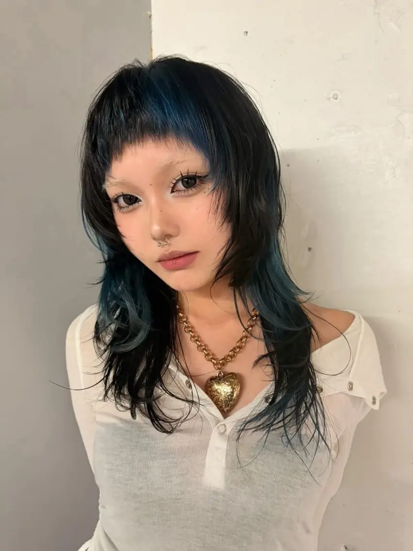 ダブルカラーの写真