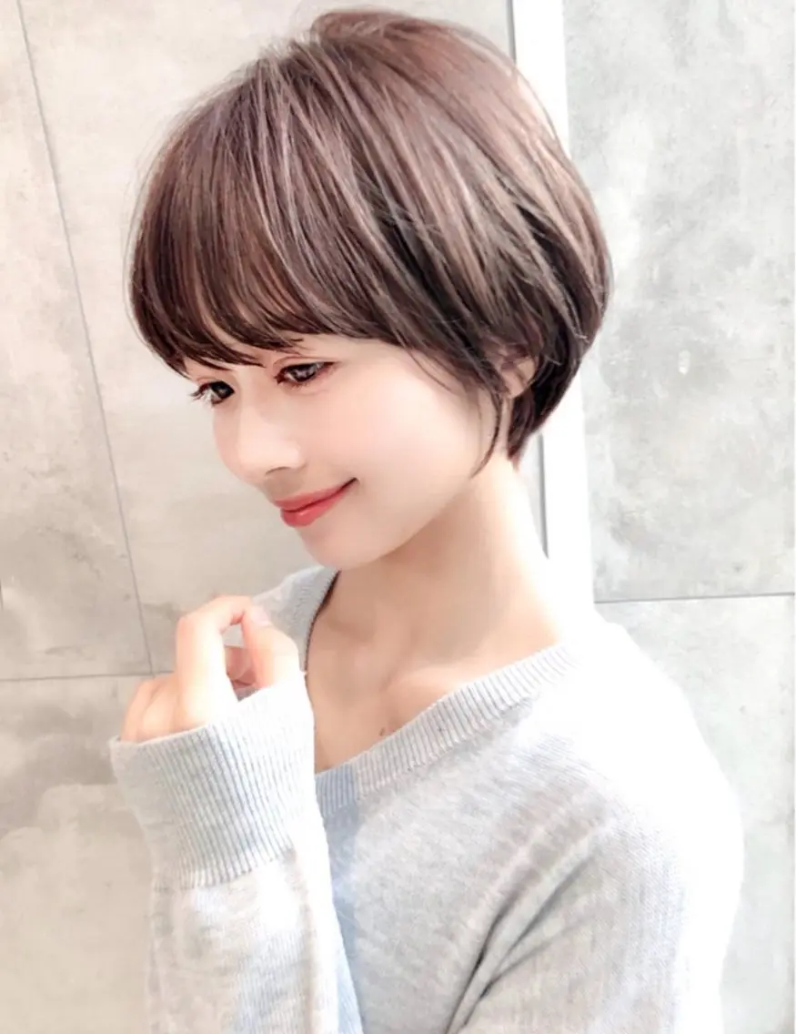 ショート SEIYA🫧|韓国 ヘア•レイヤーカットのヘアスタイル