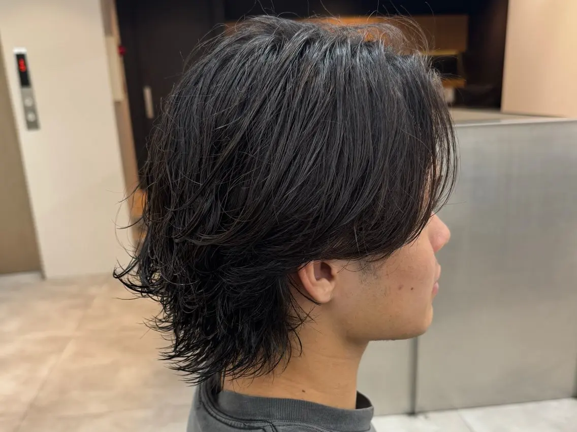 メンズ カット パーマ 大宮/メンズパーマ 関勇也のヘアスタイル