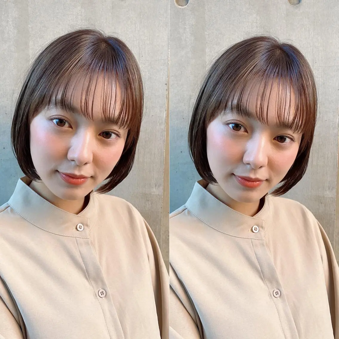 ショート カット ヘアカラー トリートメント レイヤー/韓国/ボブ 縮毛矯正/畠中ケントのヘアスタイル