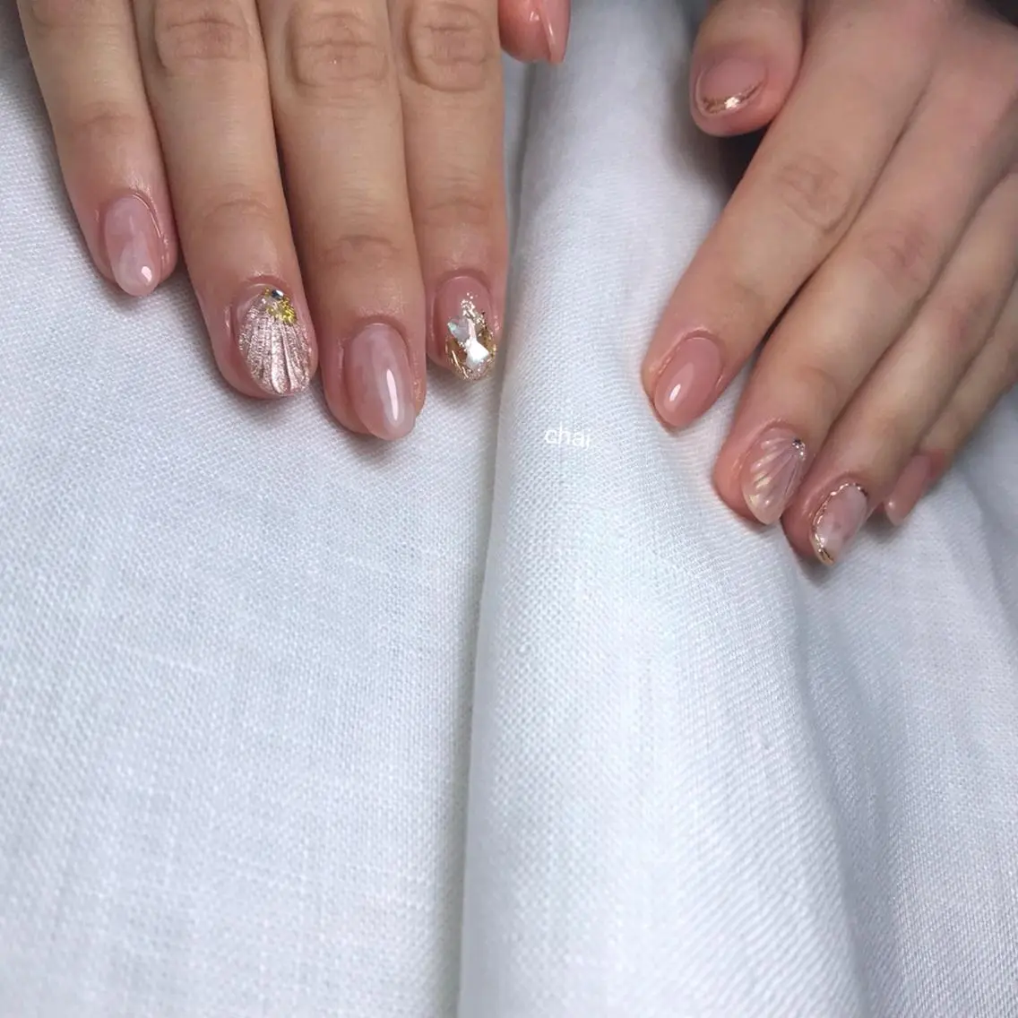 ネイル ハンドネイル chai nail _ai📍鶴橋のマツエク・マツパデザイン