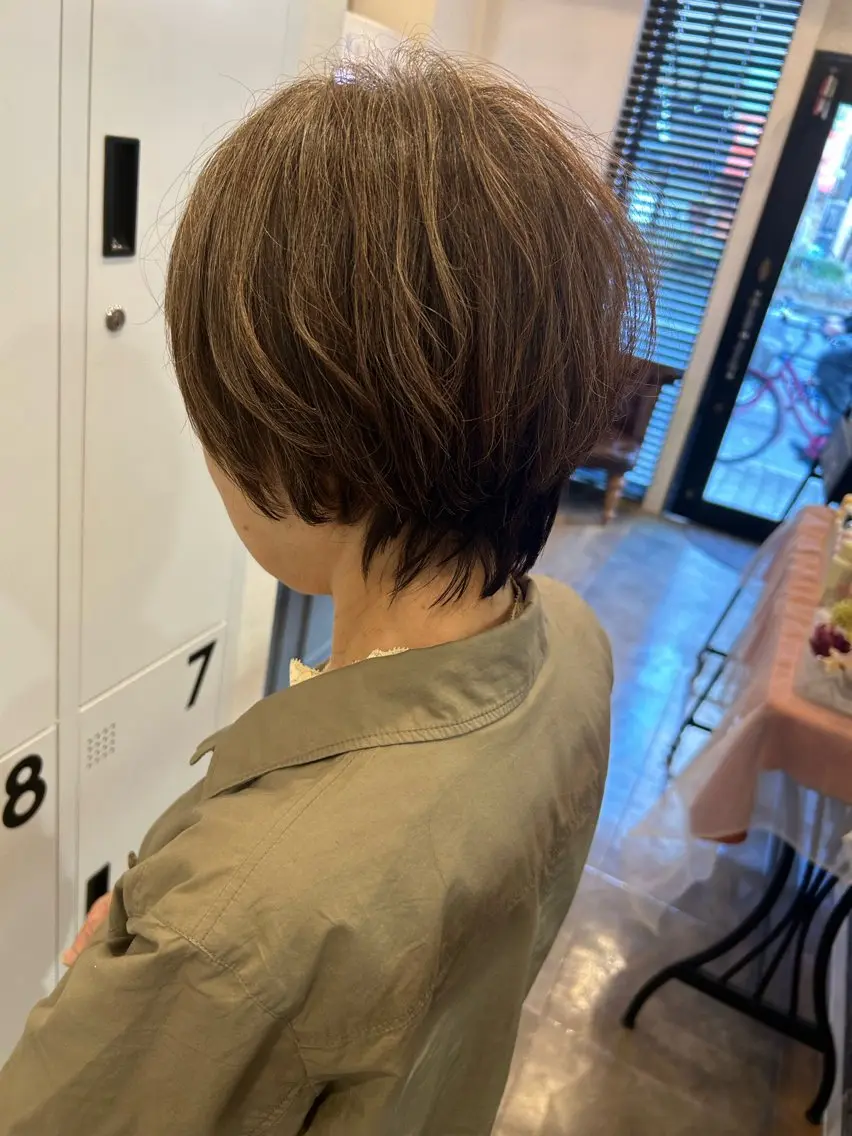 ショート ショートヘア カット mai /attraのヘアスタイル