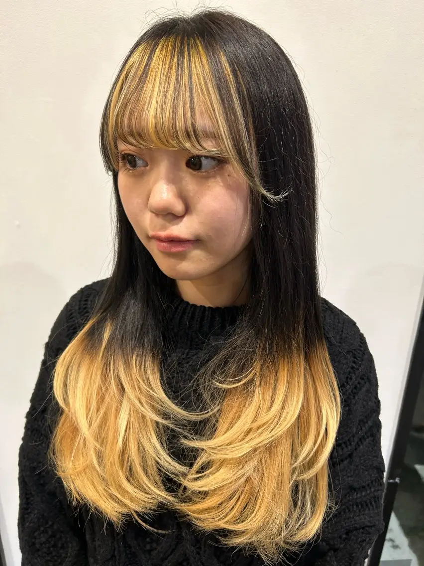 【ティーンズキャンペーン】 〈15:30以降〉1シャンプー+カット & ヘアカラーの写真