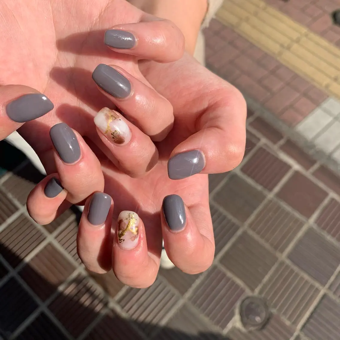 ネイル ニュアンスネイル 《ニュアンスネイル》 risaのネイルデザイン