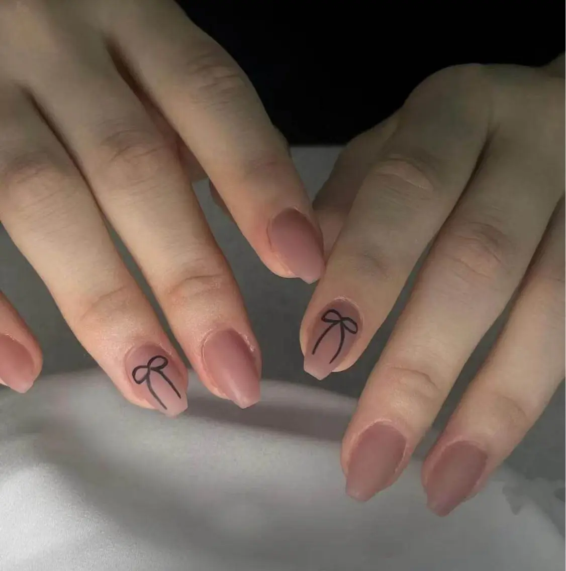 ネイル フラワーネイル フレンチネイル ジェルネイル ガラスフレンチ ハート ハンドネイル BabyYouMi nailのネイルデザイン