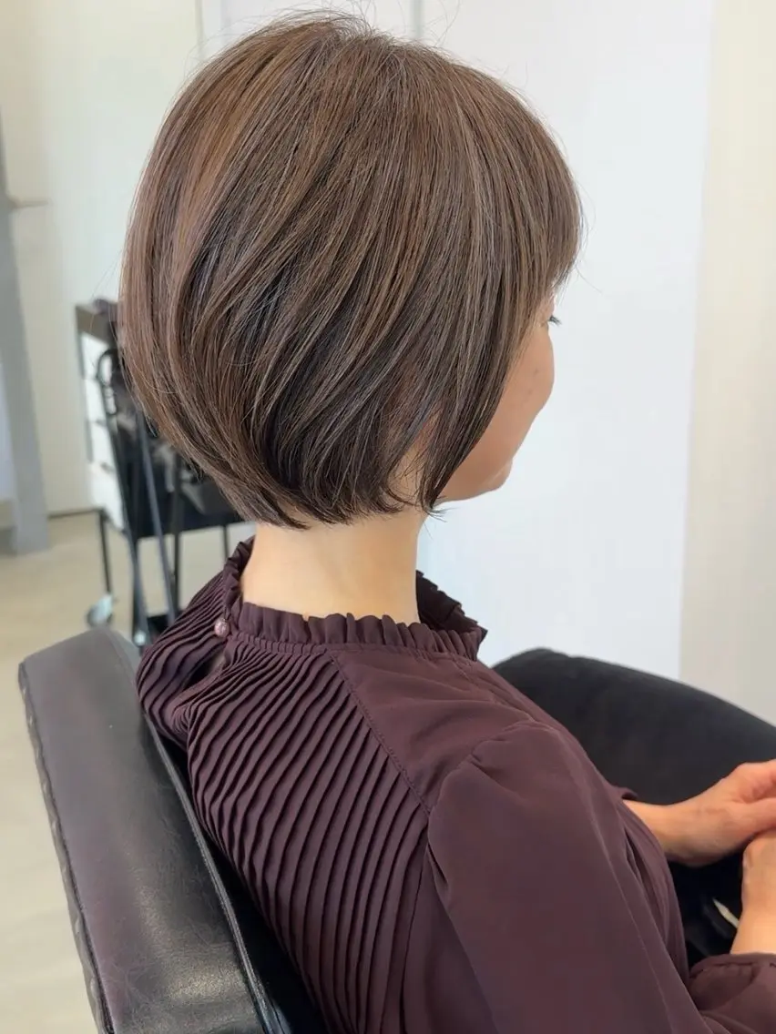 ショート ショートヘア 大塚 実優のヘアスタイル