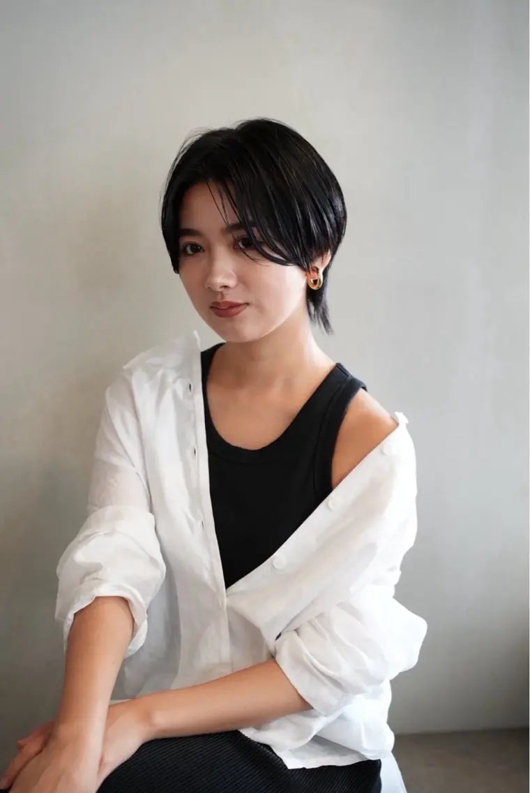 ショート カラー 八幡 空乃のヘアスタイル