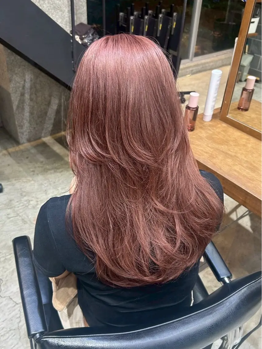 ロング カラー うる艶カラー 🪽💫まいかのヘアスタイル
