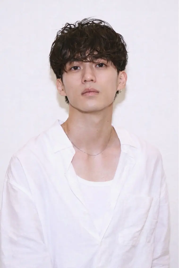 ショート メンズ LAS 代表 ナガカワ コウヘイのヘアスタイル