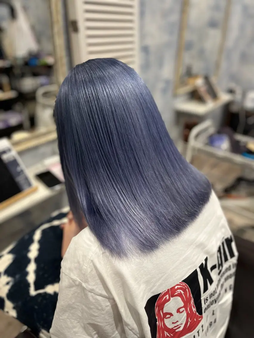 セミロング 塩川 亮眞のヘアスタイル
