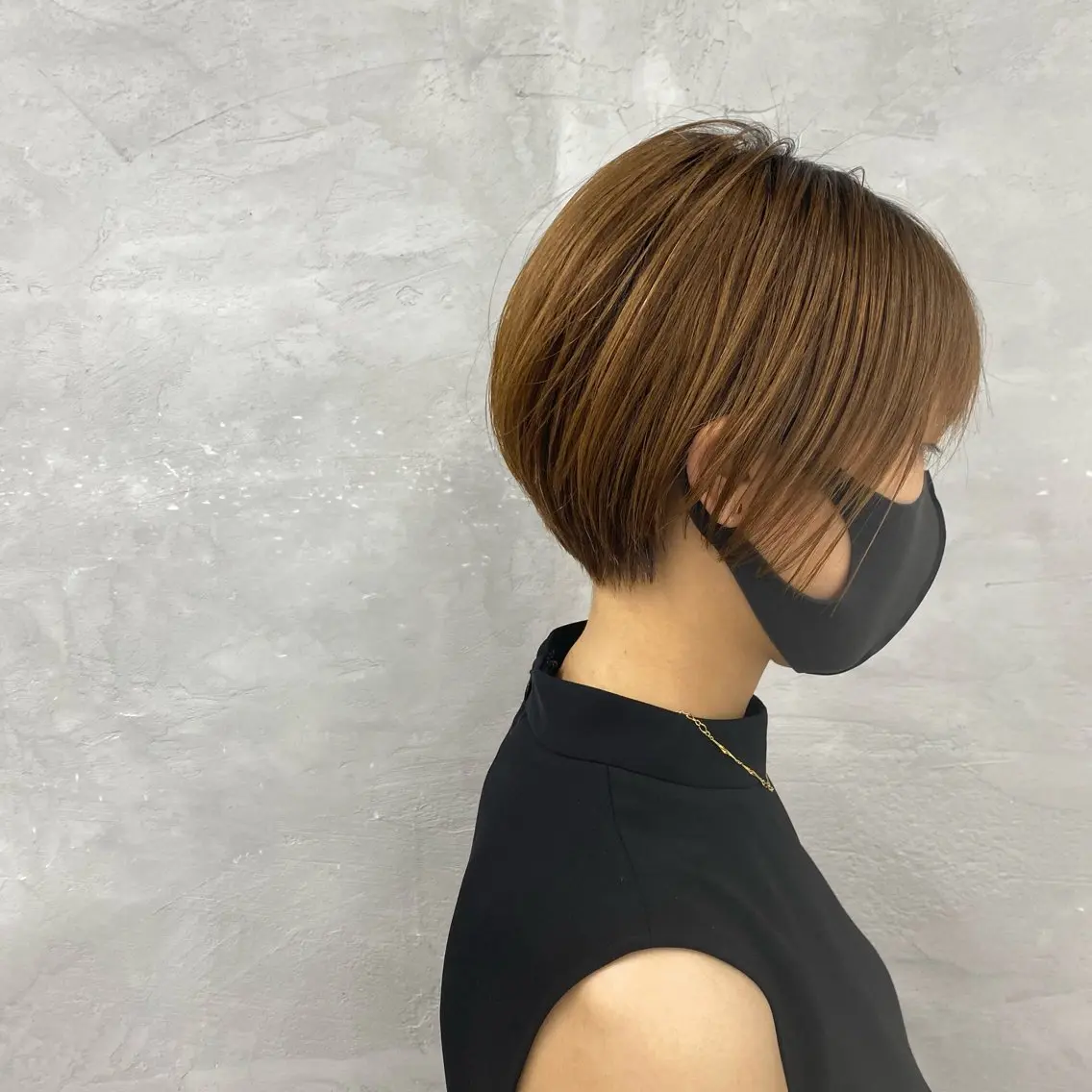 ショート くびれヘア ショートヘア パーマ⚡️ FLOW KENTOのヘアスタイル