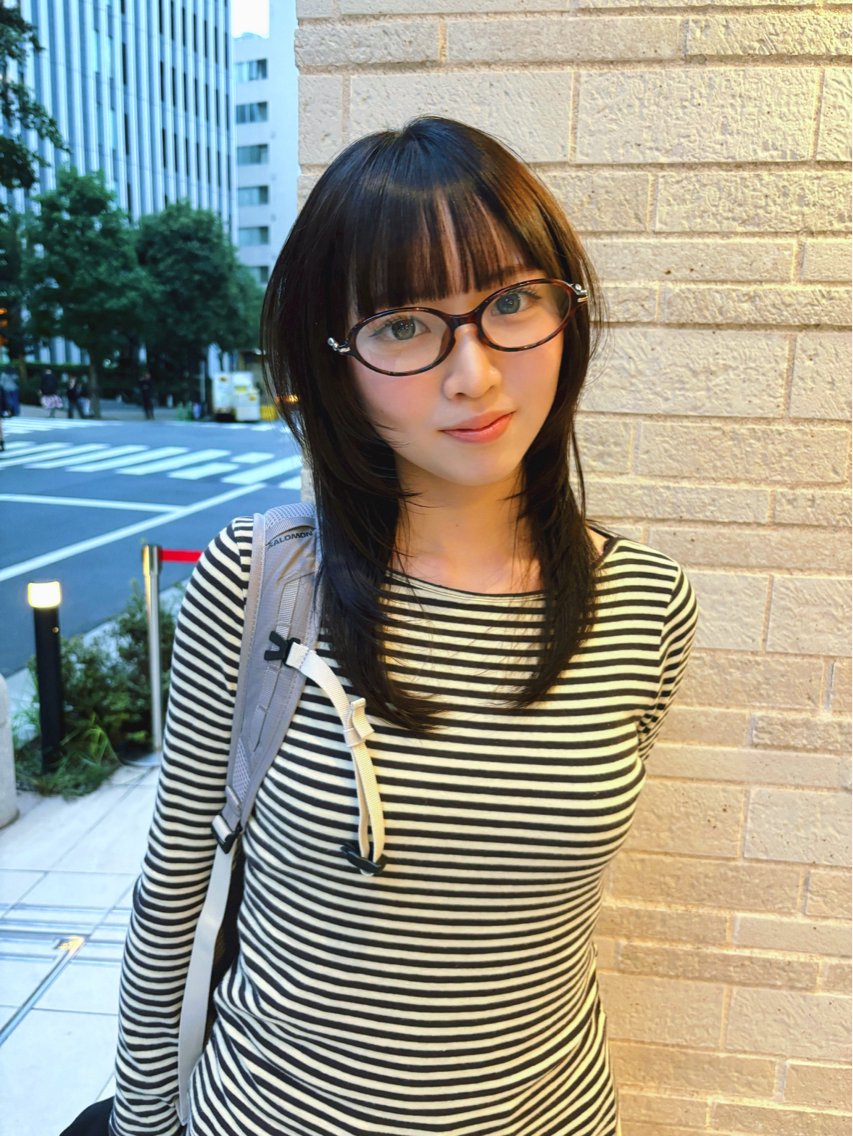 セミロング ハッシュカット ウルフカット カット 大卒フリーランス 美容師☆ぬくいせいなのヘアスタイル
