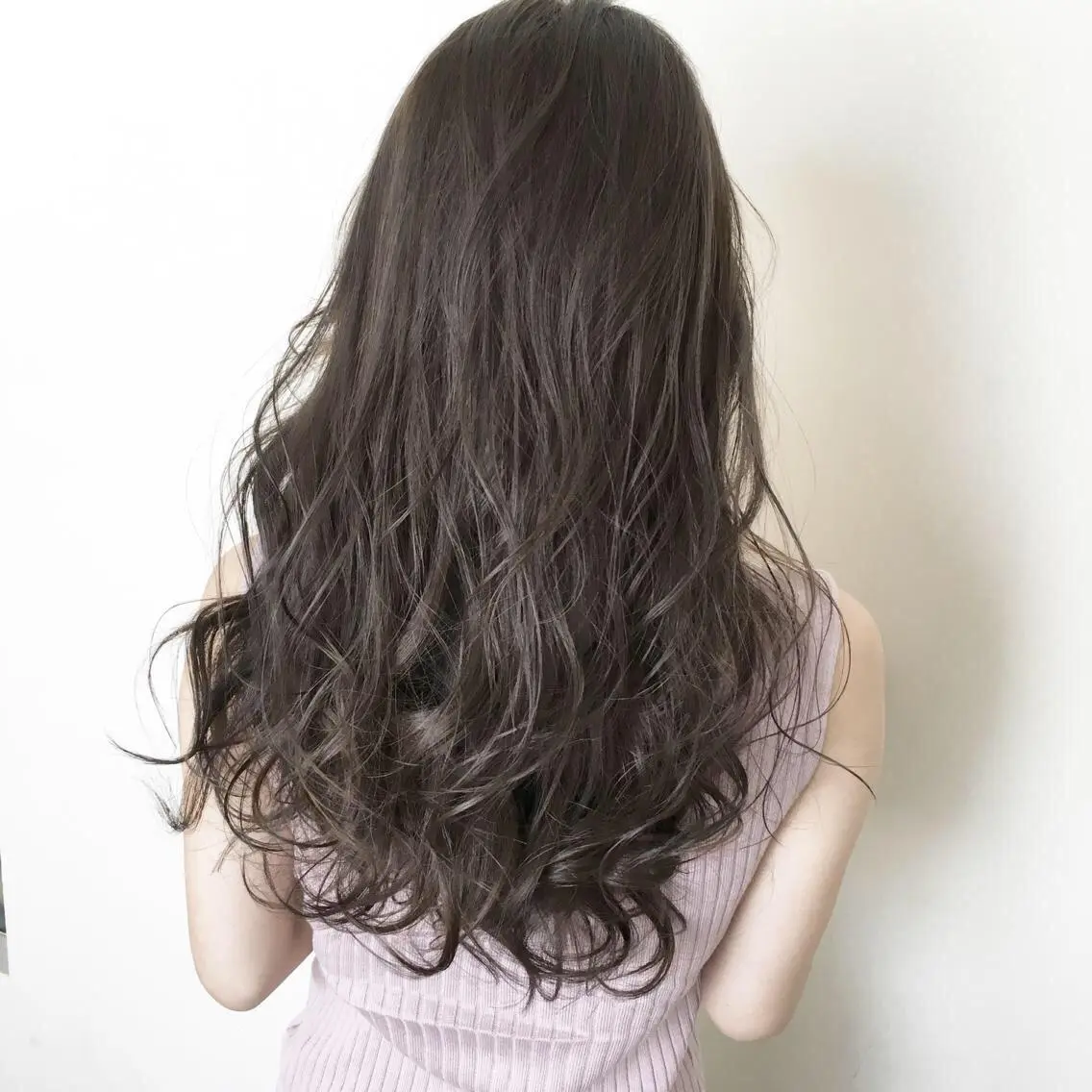 ロング カラー ヘアカラー 韓国レイヤーカット★ 小林大樹のヘアスタイル