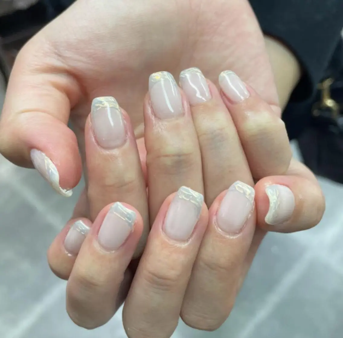 ネイル アートネイル ジェルネイル ミラーネイル ニュアンスネイル スカルプネイル nailstudio eviz新宿店のネイルデザイン