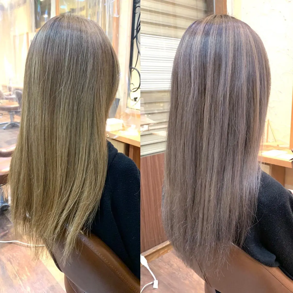 ロング カラー パーマ ヘアアレンジ メンズ キッズ ネイル マツエク・マツパ 髪質改善 艶髪🔵フセナオヤのヘアスタイル