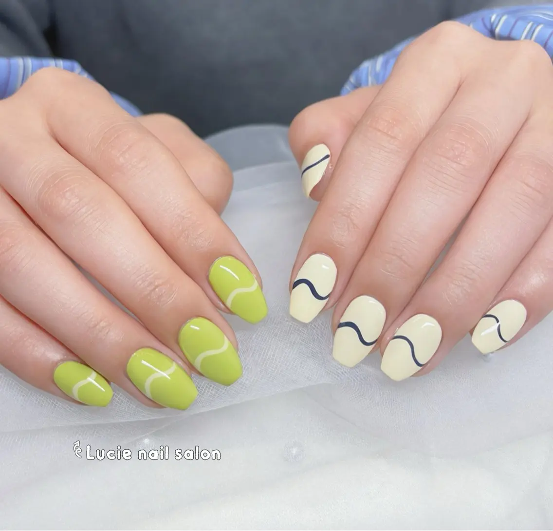 ネイル フレンチネイル ジェルネイル グラデーション 持ち込み オフィスネイル ハンドネイル LUCIE NAILのネイルデザイン