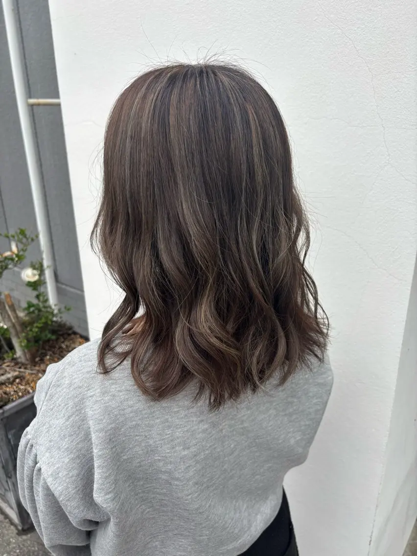 カラー ヘアカラー 落海 風花のヘアスタイル