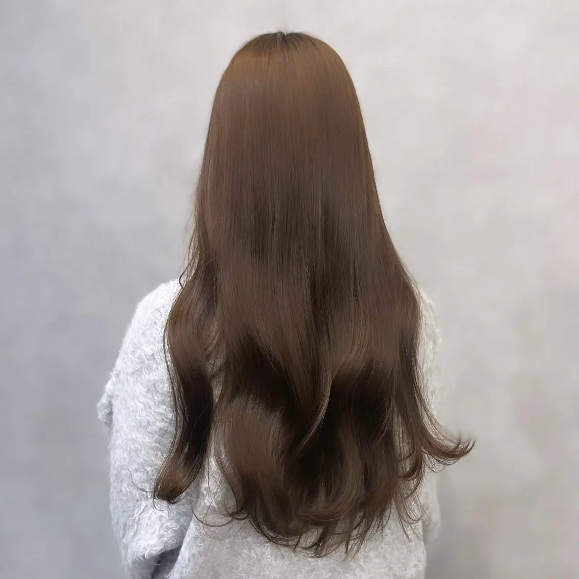 ロング カラー ベージュカラー ブリーチ 透明感カラー ダブルカラー ミルクティーベージュ ヘアカラー Rui/透明感カラー 暖色/レイヤーカットのヘアスタイル