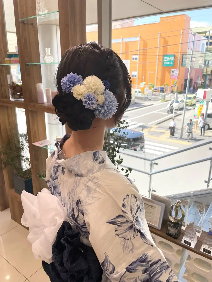 ロング ヘアアレンジ ♚Honoka♚ ヘアセットのヘアスタイル