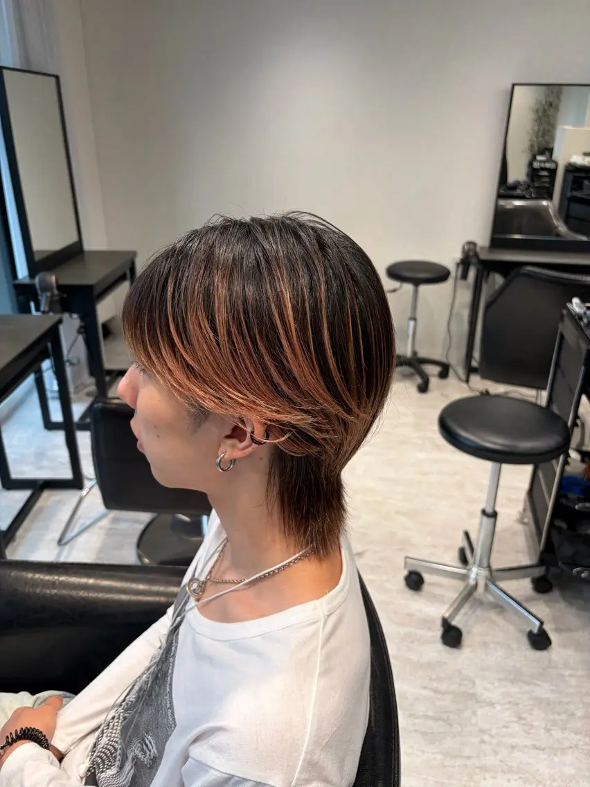 メンズ メンズブリーチ カット 縮毛矯正 トリートメント 渋谷美容師　琉星 メンズ特化のヘアスタイル