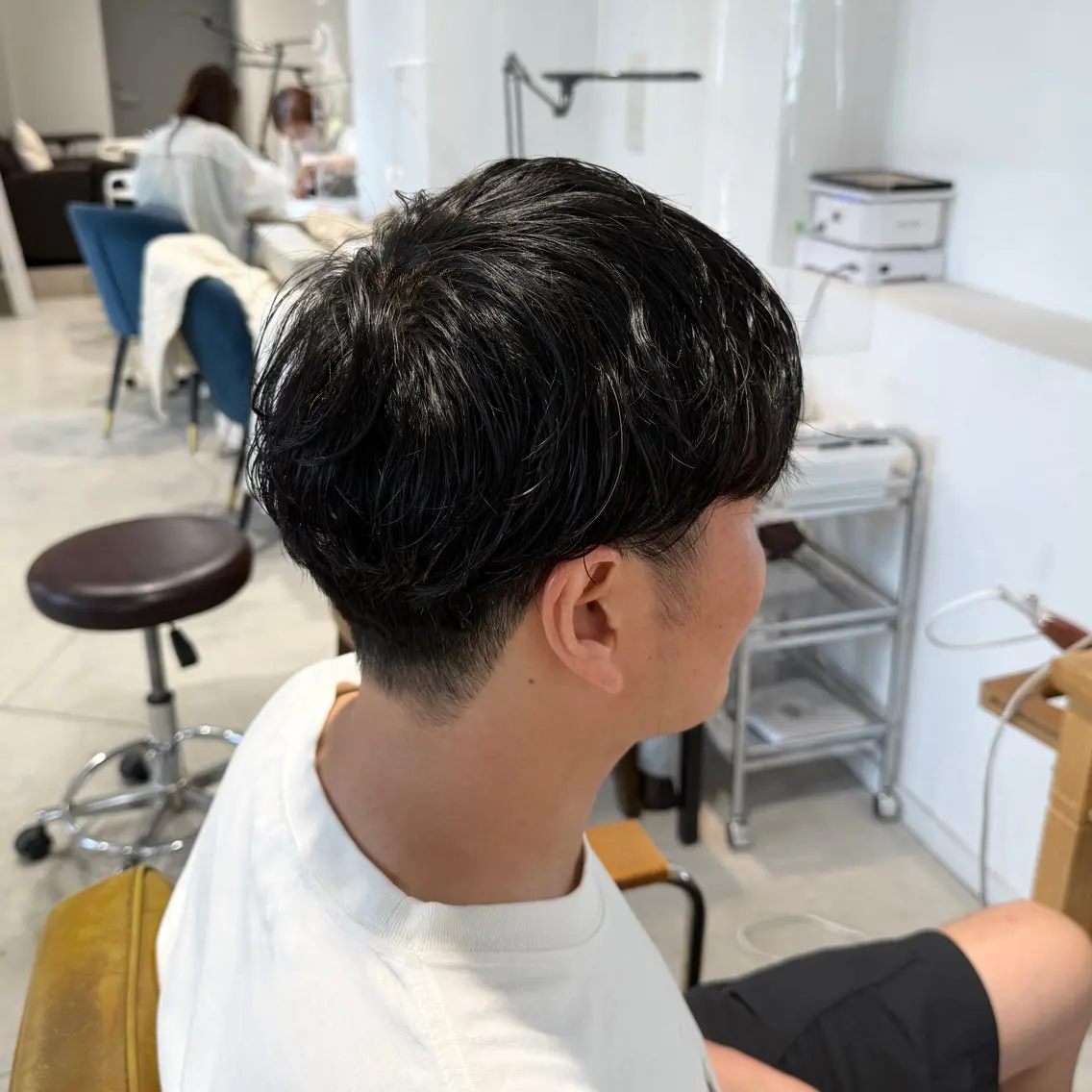 パーマ メンズ メンズパーマ シャドーパーマ カット パーマ 柳樂 響のヘアスタイル