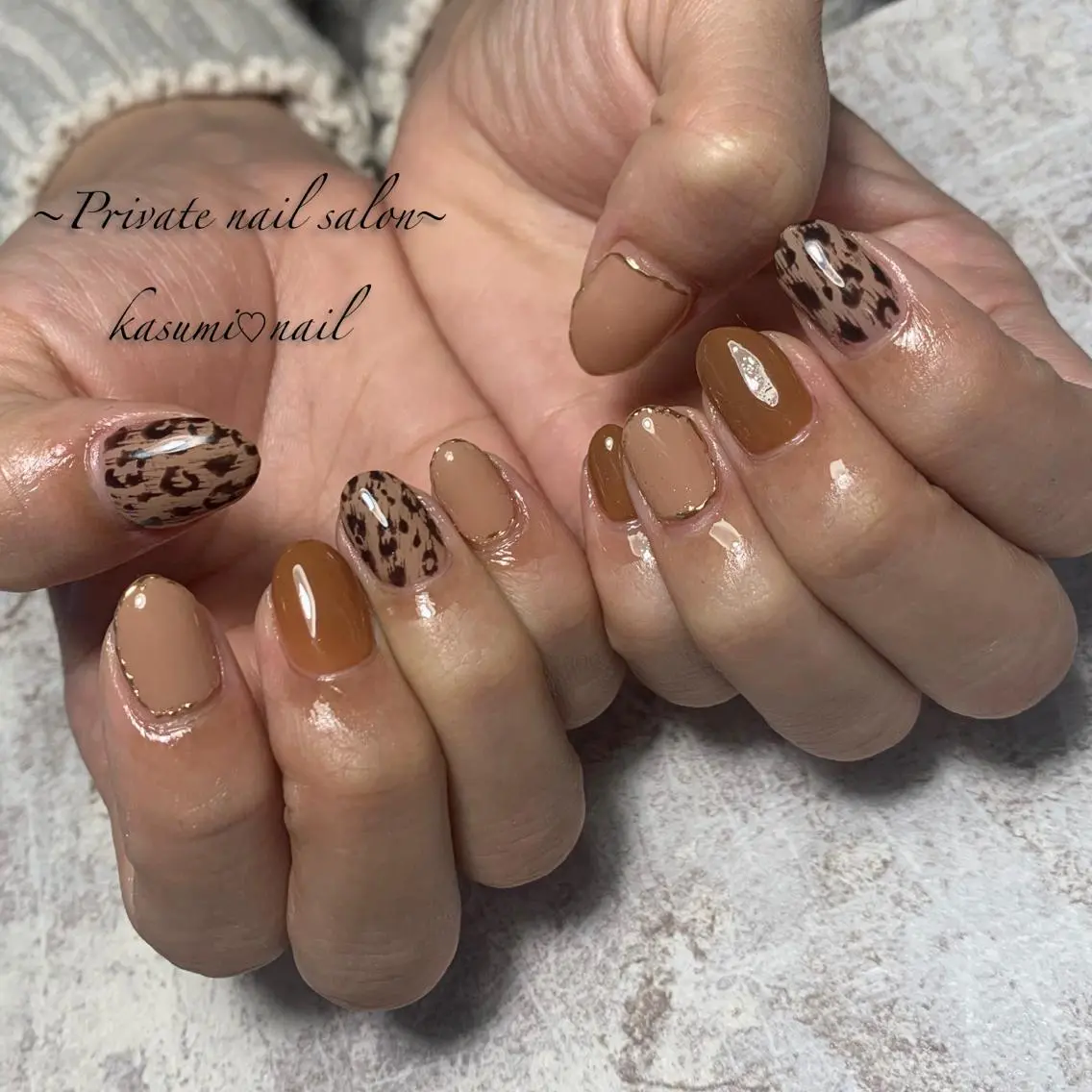 ネイル マグネットネイル ミラーネイル ニュアンスネイル 春ネイル KASUMI♡ Nailのネイルデザイン