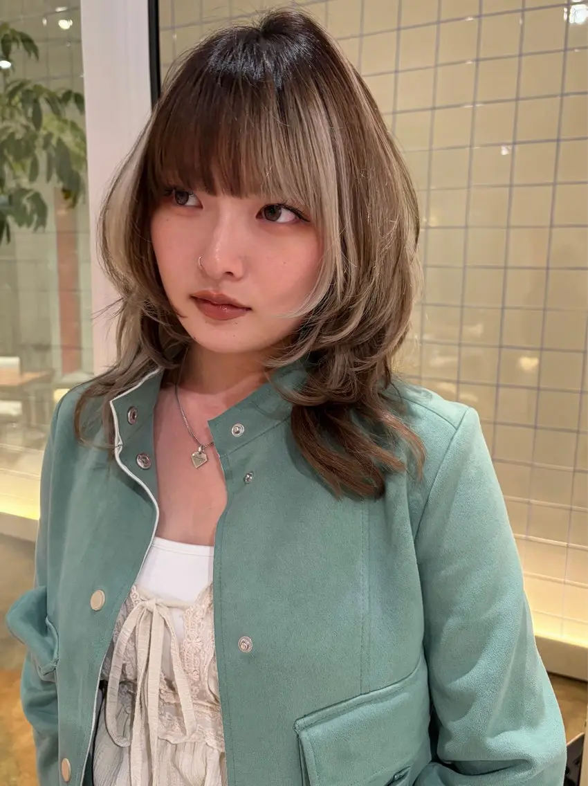 ミディアム 楓^・◦・🎀^ カットモデル募集中のヘアスタイル