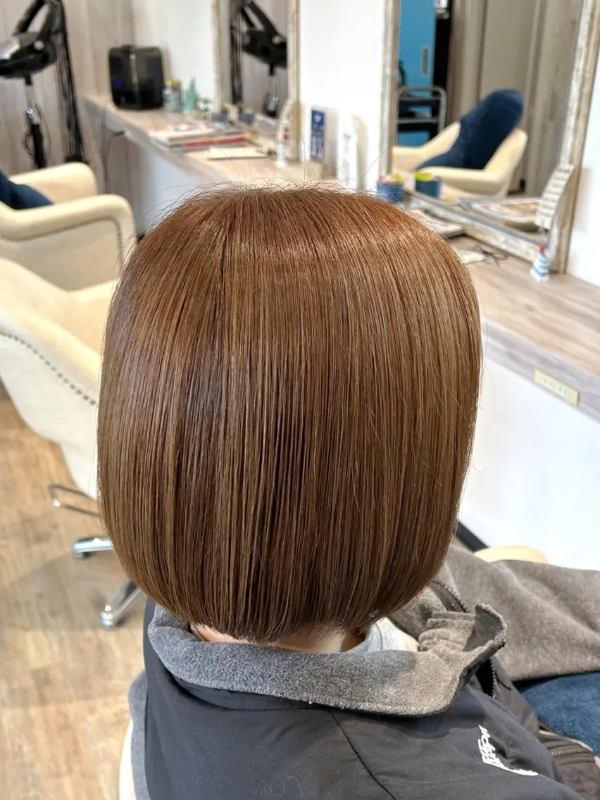 カラー ベージュカラー ヘアカラー 水口 琴絵のヘアスタイル
