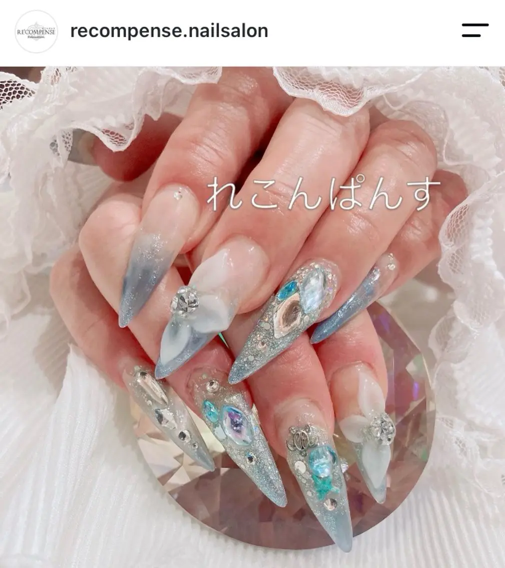 ネイル ハンドネイル れこん ぱんすのネイルデザイン
