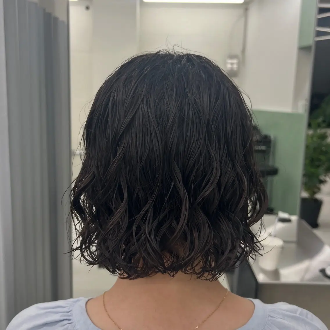 ミディアム パーマ パーマ レディース/ボブ パーマ/ 田中育斗のヘアスタイル
