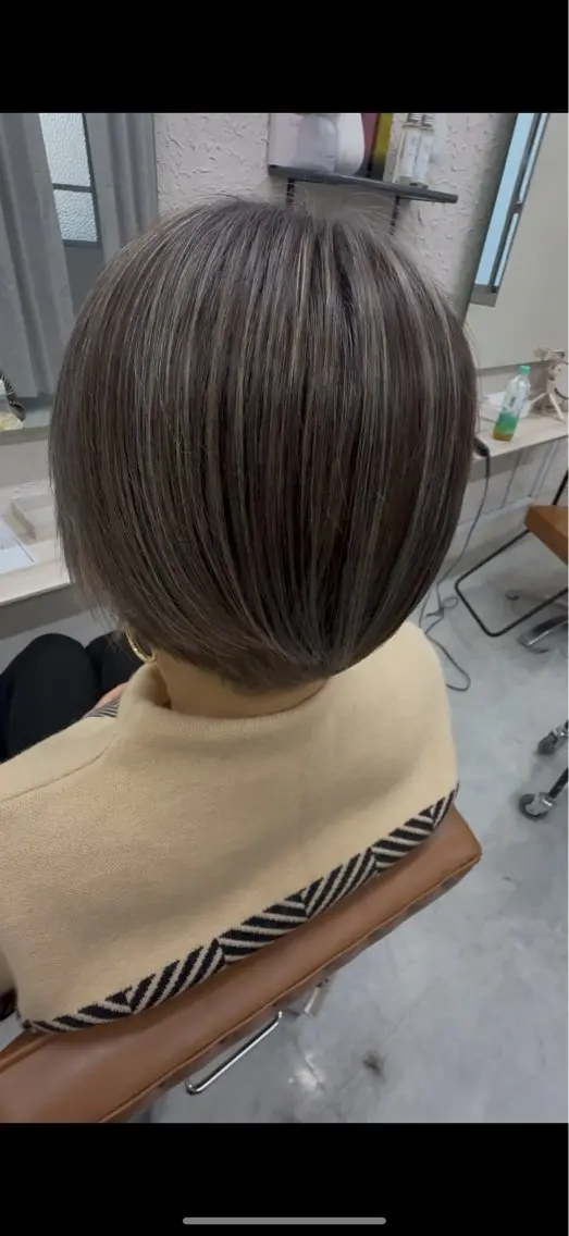 ショート カラー ハイライトカラー ハイライト KITAMURA RIHOのヘアスタイル