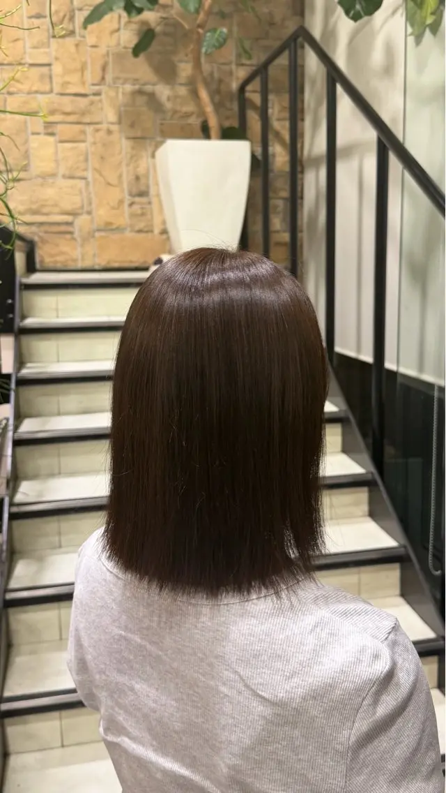 カラー ヘアカラー mira🎀 ┊︎透明感カラー🫧のヘアスタイル