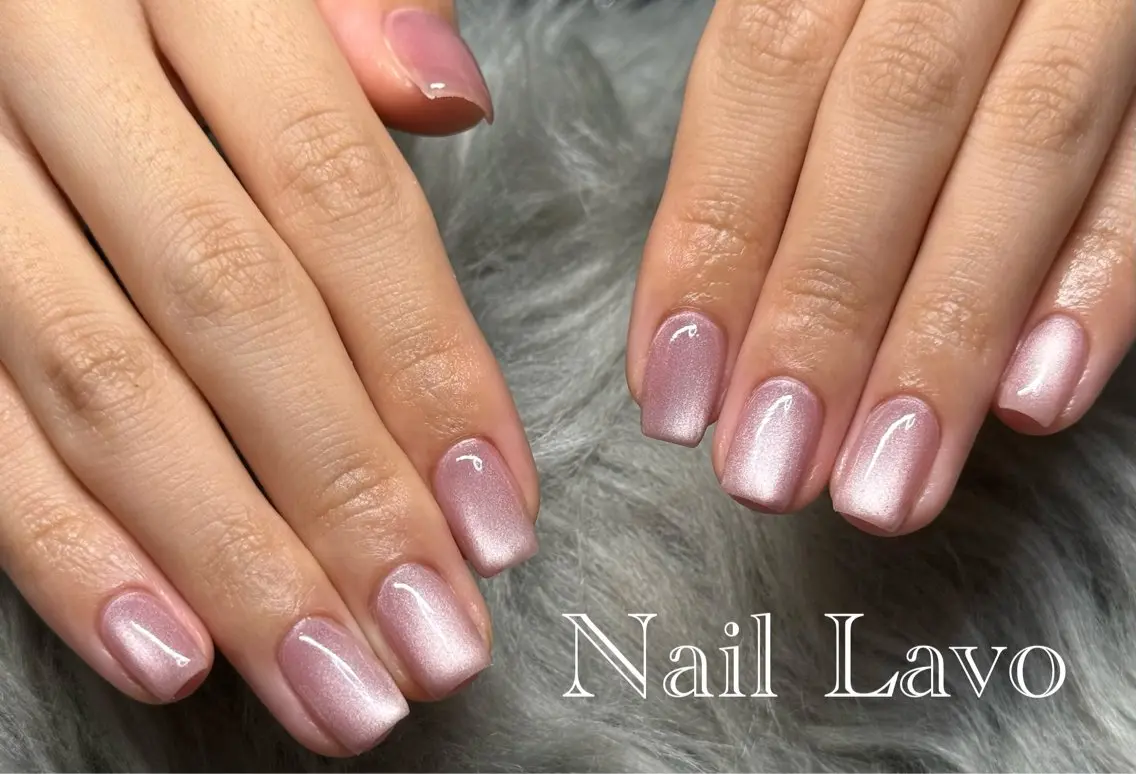 ネイル アートネイル 韓国ネイル マグネットネイル ワンカラーネイル スカルプネイル ハンドネイル ハンドケア Nail Lavoのネイルデザイン